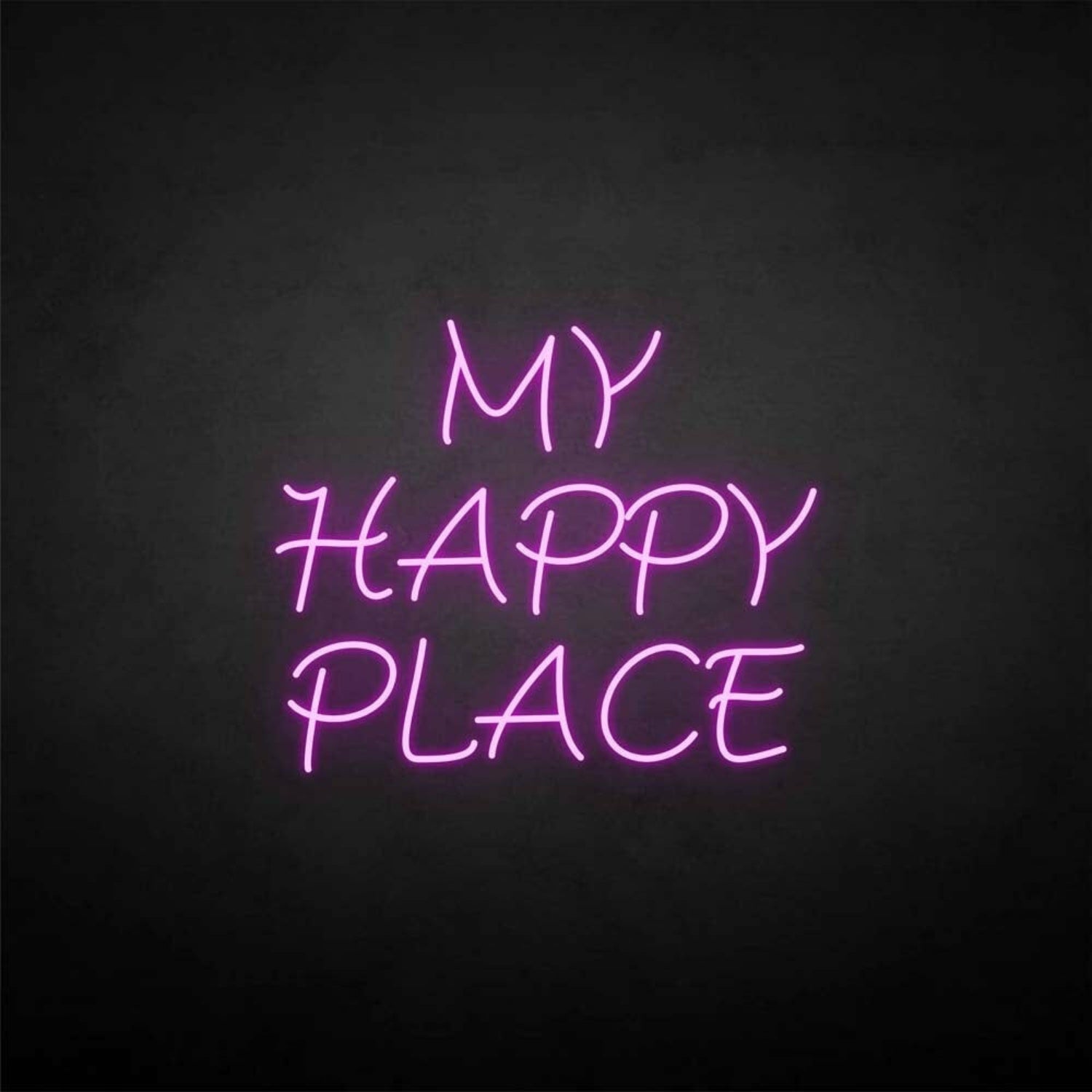 My Happy Place Led Neon Sign | Shineneon