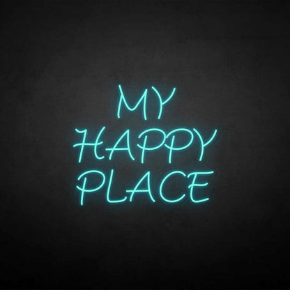 My Happy Place Led Neon Sign | Shineneon