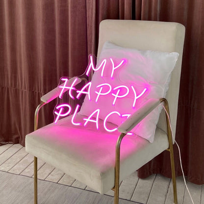 My Happy Place Led Neon Sign | Shineneon