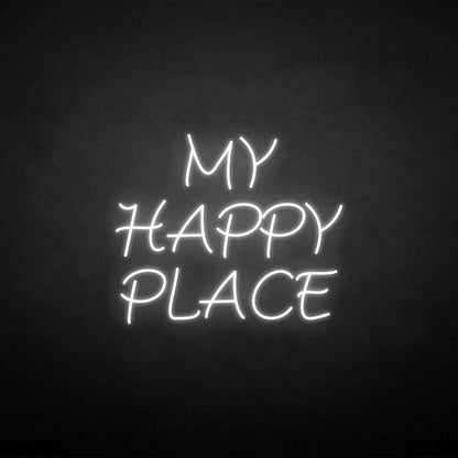 My Happy Place Led Neon Sign | Shineneon