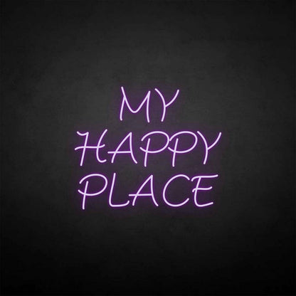 My Happy Place Led Neon Sign | Shineneon