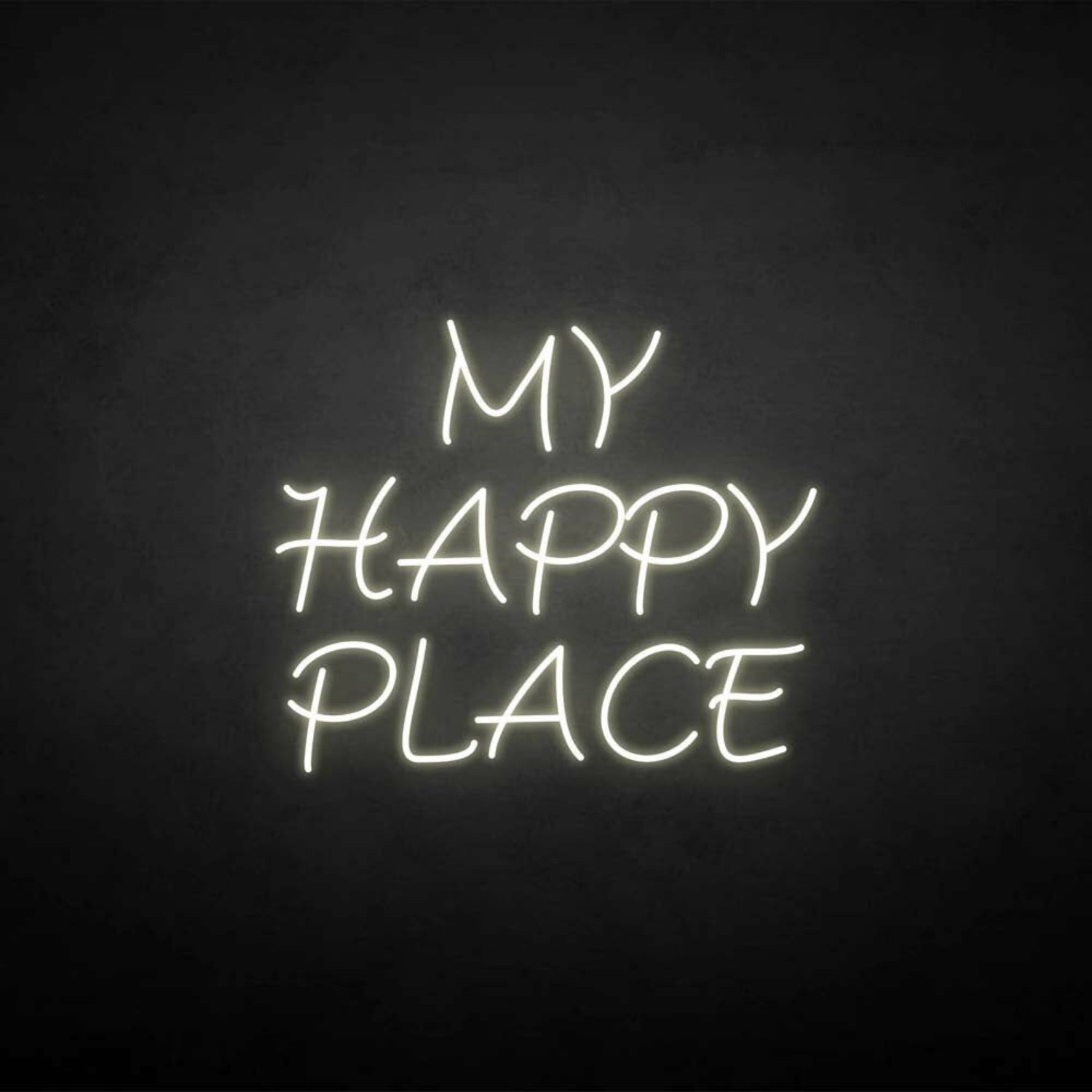 My Happy Place Led Neon Sign | Shineneon
