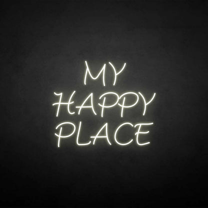 My Happy Place Led Neon Sign | Shineneon