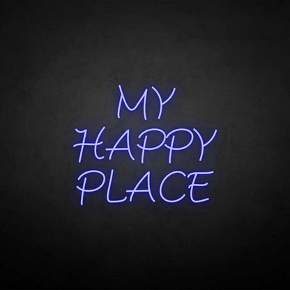 My Happy Place Led Neon Sign | Shineneon
