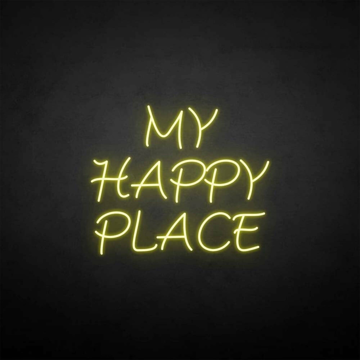 My Happy Place Led Neon Sign | Shineneon