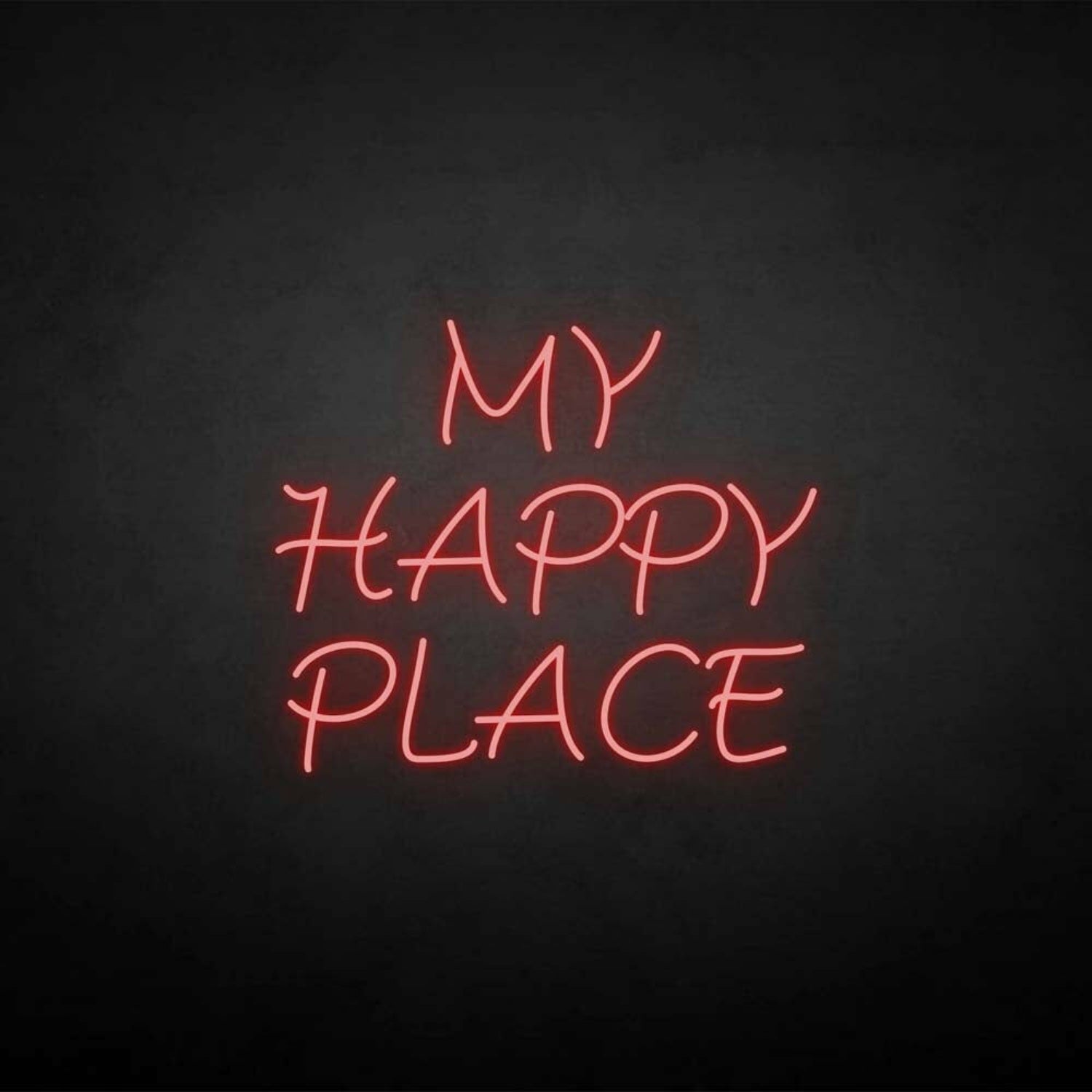 My Happy Place Led Neon Sign | Shineneon