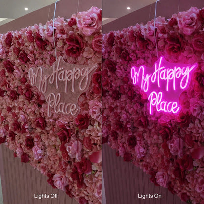 My Happy Place LED Neon Sign Man Cave Neon Sign - Shineneon