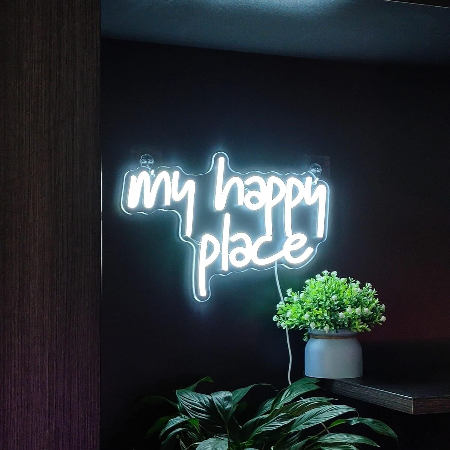 My Happy Place Multicolor Bedroom Led Neon Sign Cozy Vibes | Shineneon