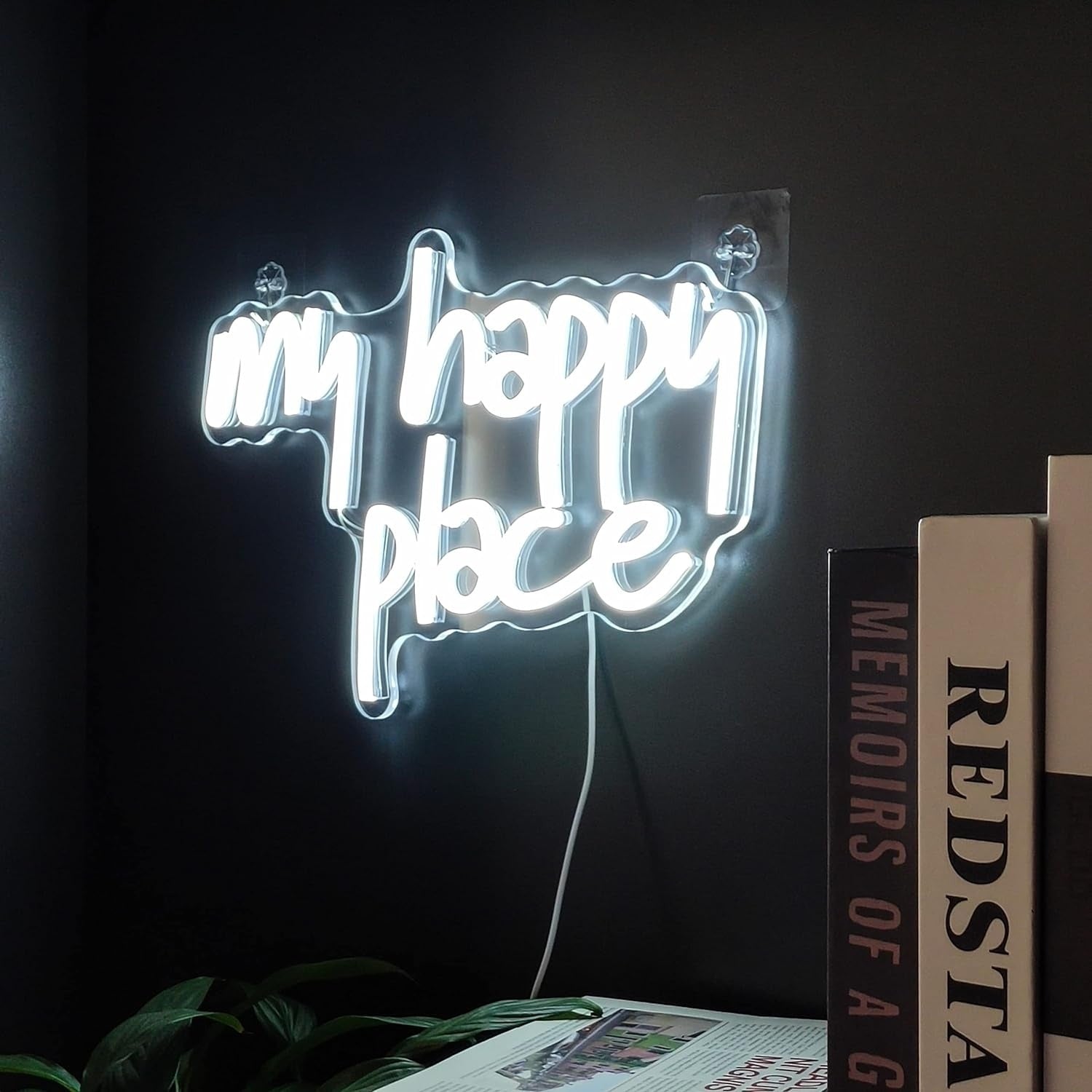 My Happy Place Neon Sign For Room Wall Decor | Shineneon