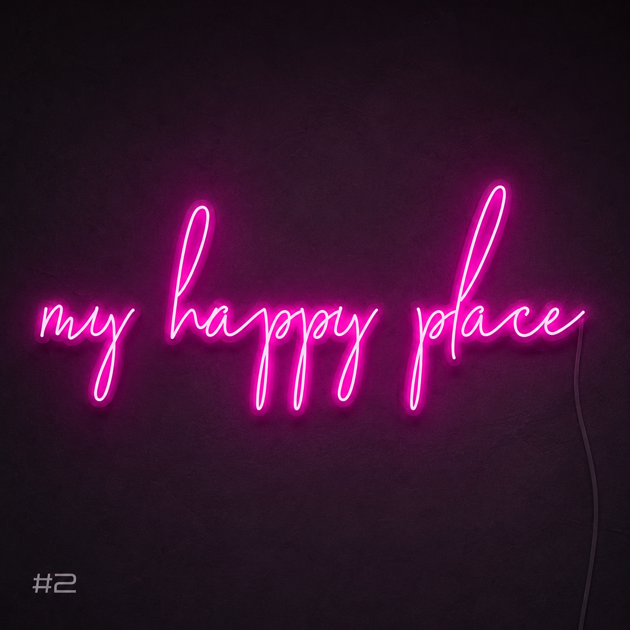 My Happy Place Room Decor LED Neon Sign - 02 High-Converting Product Image