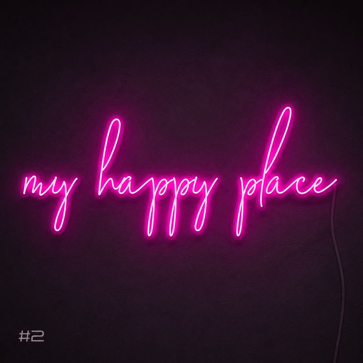 My Happy Place Room Decor LED Neon Sign - Shineneon