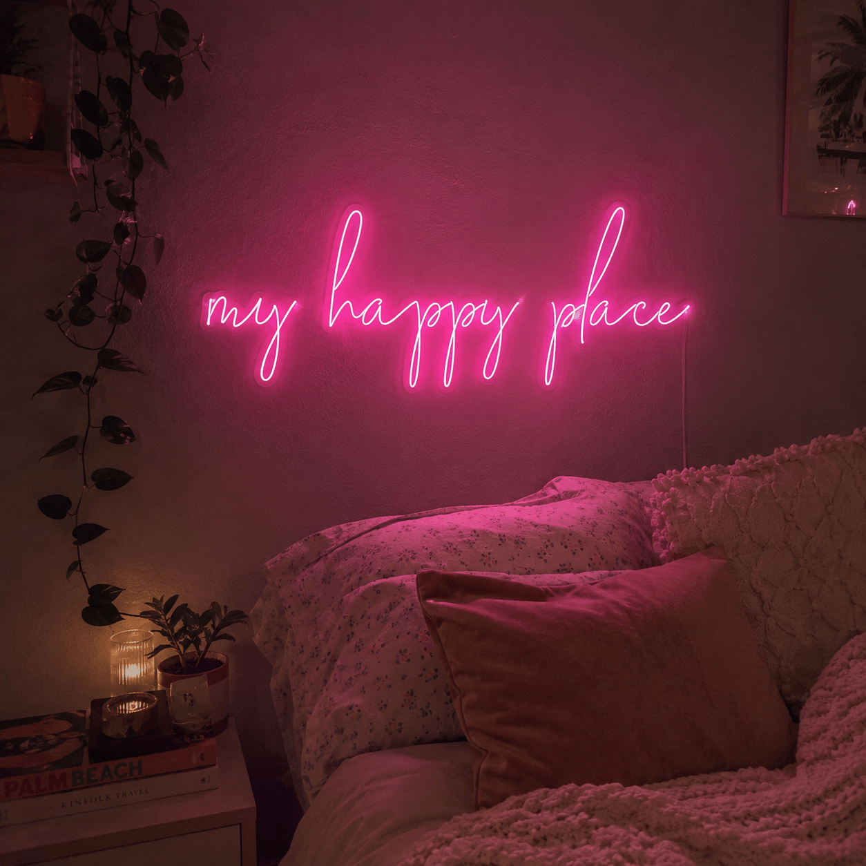 My Happy Place Room Decor LED Neon Sign - Shineneon