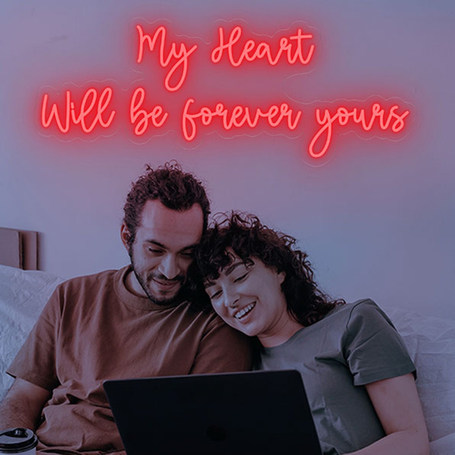 My Heart Will Be Forever Yours Neon Sign Wall Art Decor | Shineneon