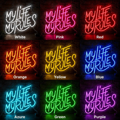 My Life My Rules LED Neon Sign - Shineneon