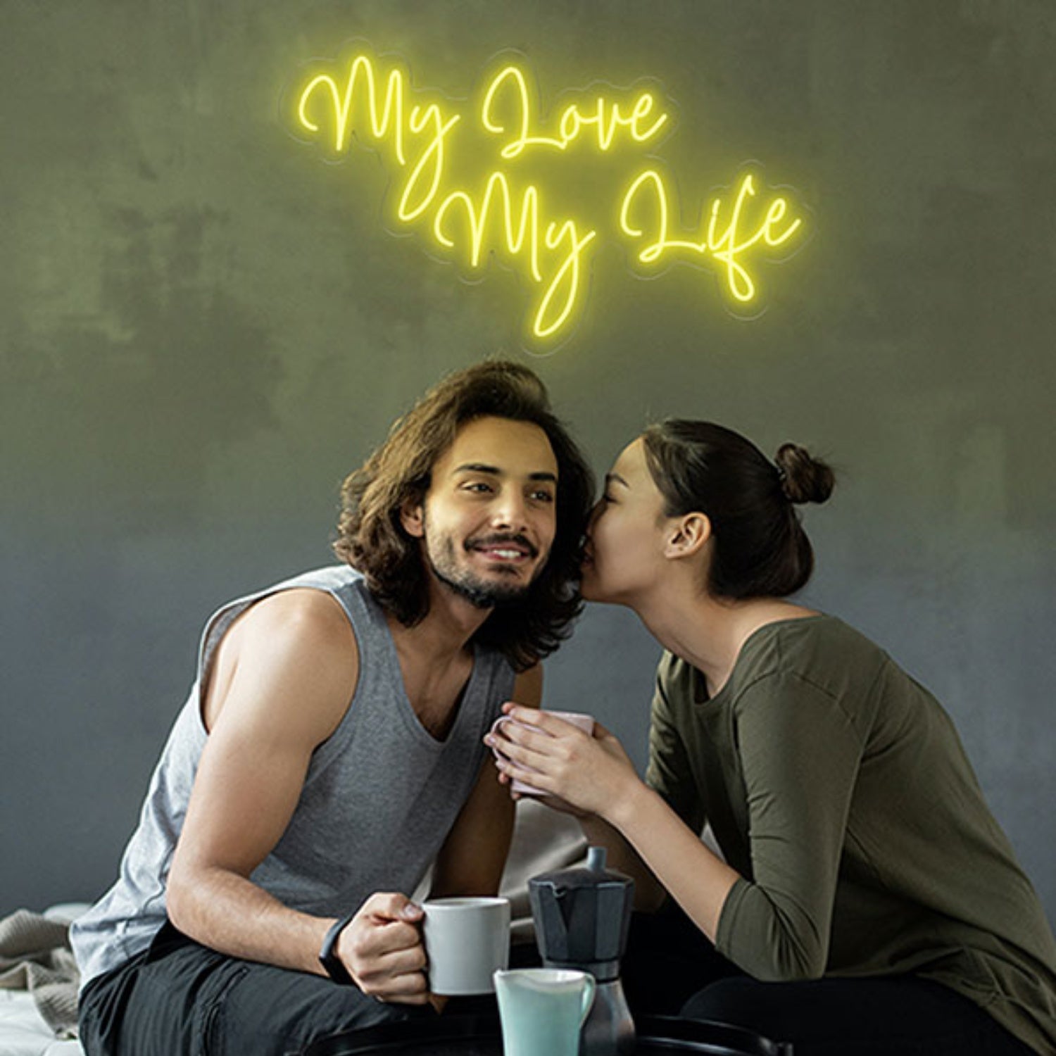 My Love My Life Neon Sign Wall Art Decor | Shineneon