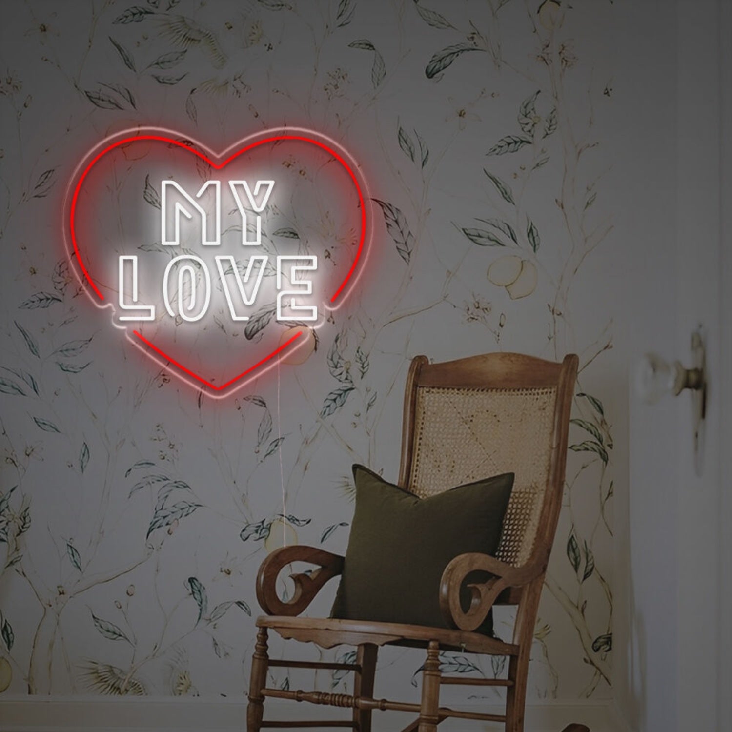 My Love With Red Heart Led Neon Sign | Shineneon