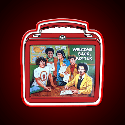 My Lunchbox Welcome Back Kotter Welcome Led Neon Sign Open Sign Rgb Color - Shineneon