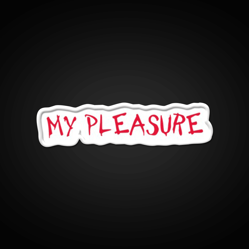 My Pleasure Chick Fil A Fast Food Led Neon Sign For Burger Place Rgb Color - Shineneon