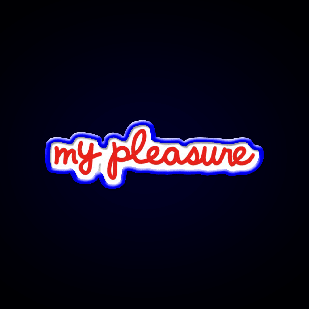 My Pleasure Chick V3 Fast Food Led Neon Sign For Burger Place Rgb Color - Shineneon