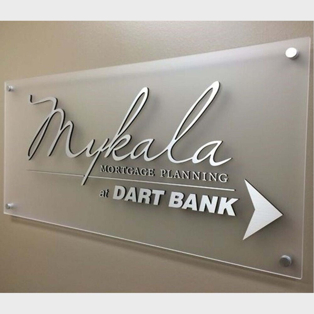 Mykala Mortgage Planning Acrylic Business Logo Sign - Shineneon