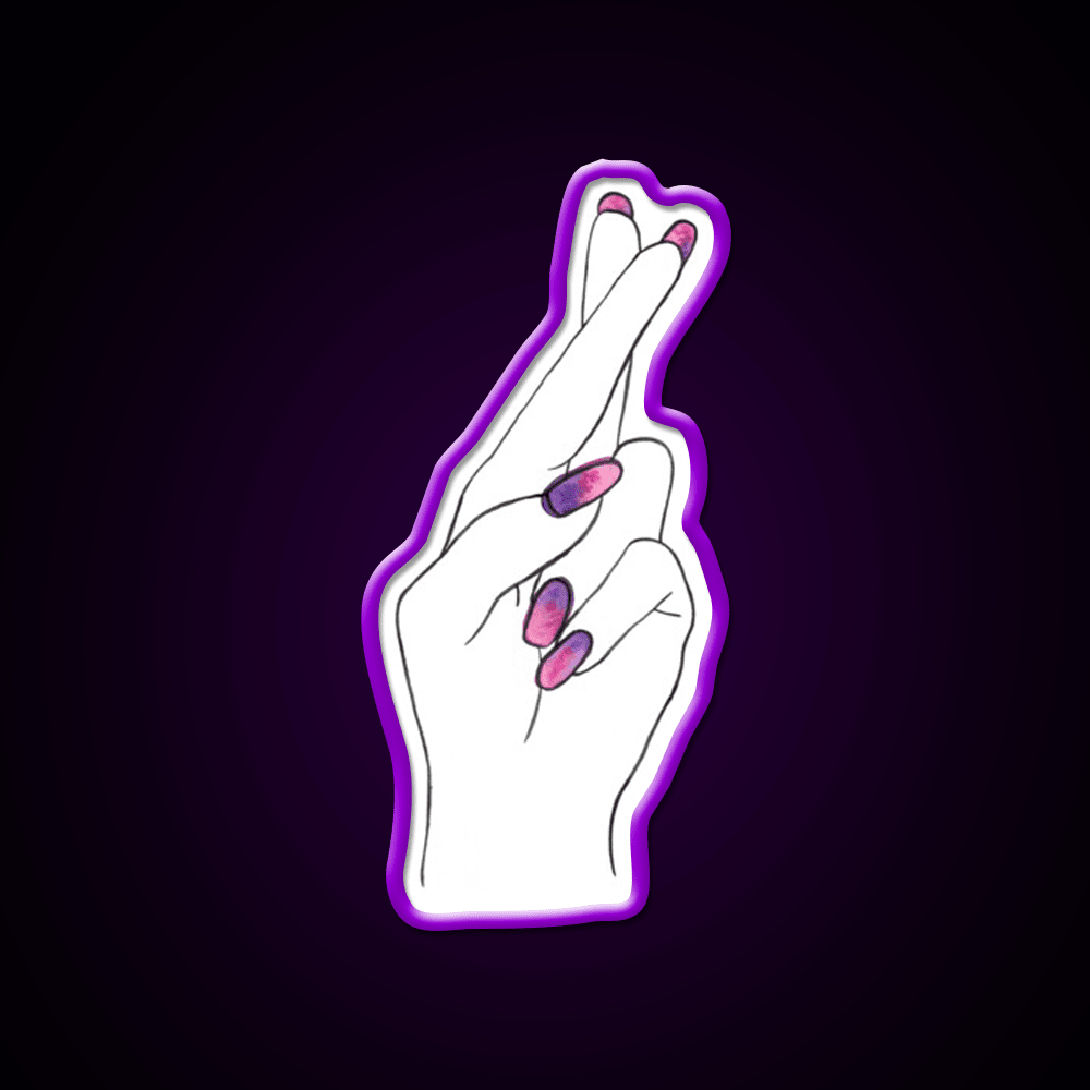 Mystical Peace Nail Salon Led Neon Sign Rgb Color - Shineneon