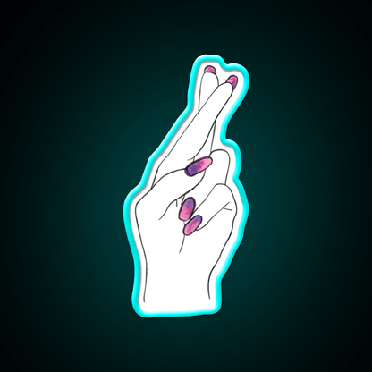 Mystical Peace Nail Salon Led Neon Sign Rgb Color - Shineneon