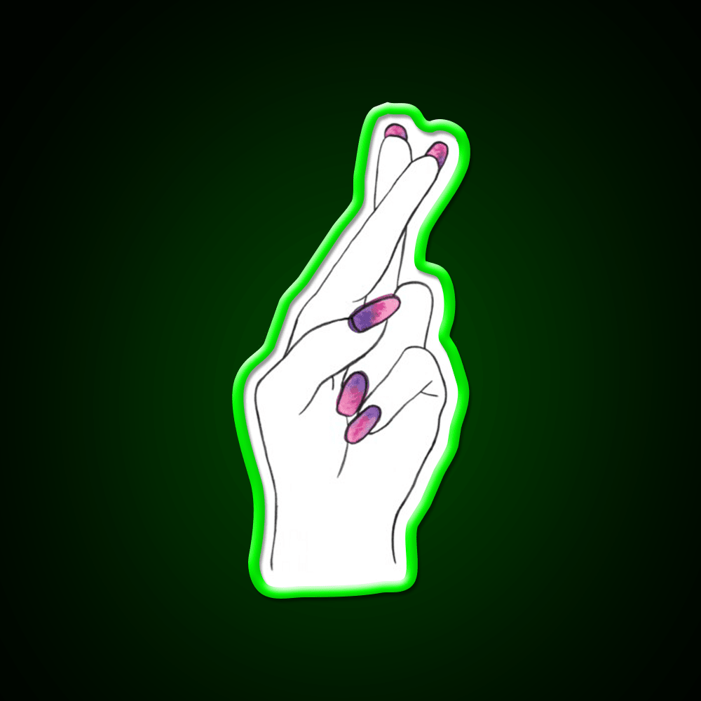 Mystical Peace Nail Salon Led Neon Sign Rgb Color - Shineneon