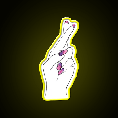 Mystical Peace Nail Salon Led Neon Sign Rgb Color - Shineneon