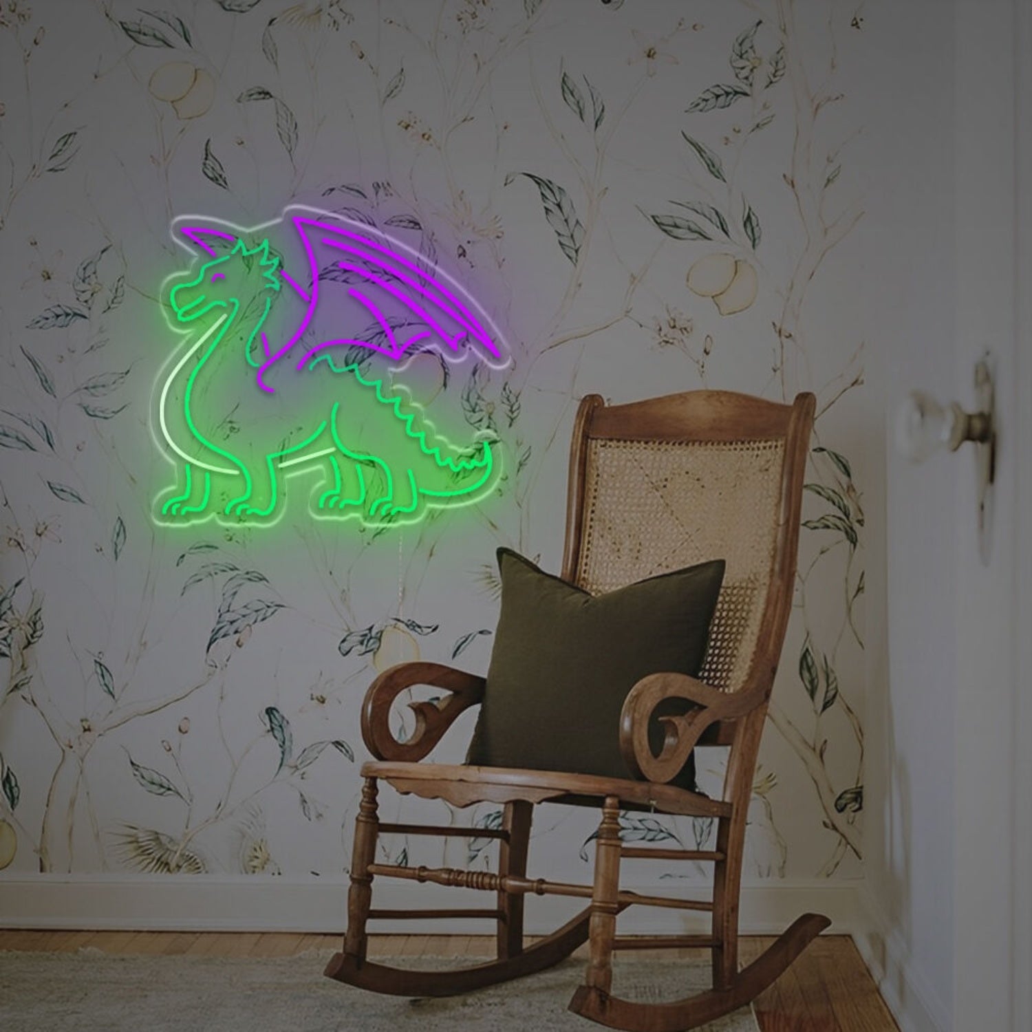 Mystical Realm With The Evil Dragon Led Neon Sign | Shineneon