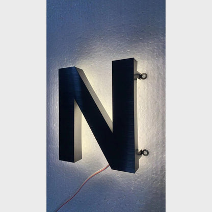 N 3D Backlit Channel Letters Led Light Sign - Shineneon