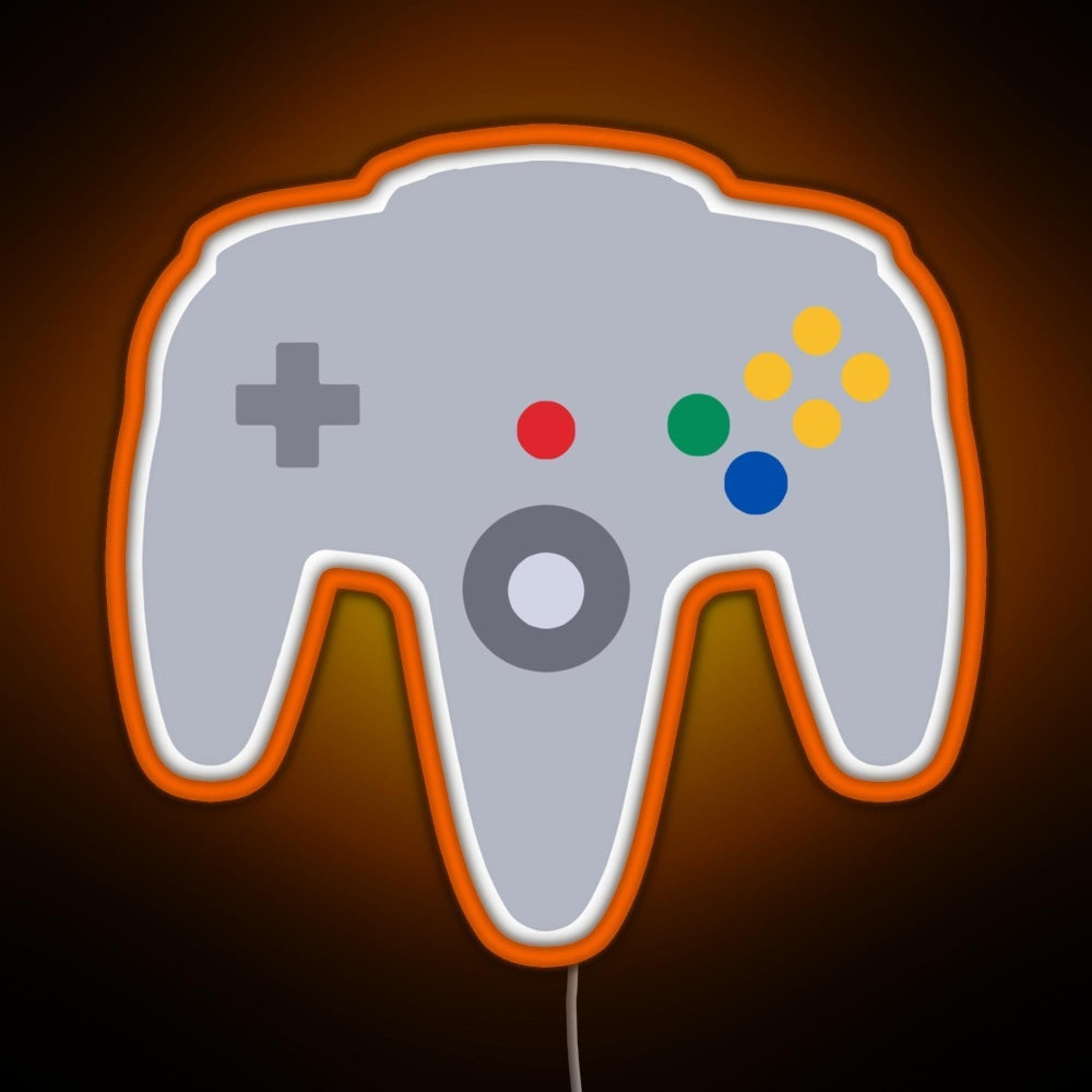 N64 Controller Rgb Neon Sign - LED neon sign view 6