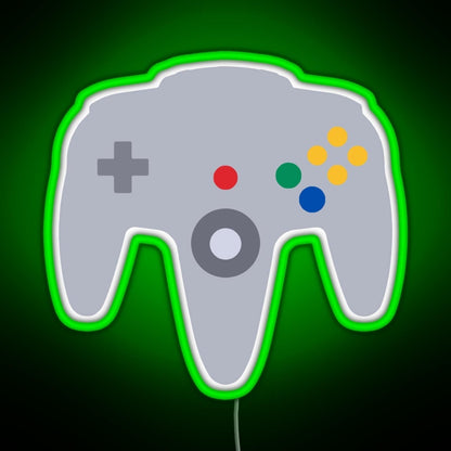 N64 Controller Rgb Neon Sign - LED neon sign view 7