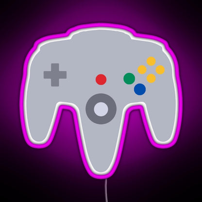 N64 Controller Rgb Neon Sign - LED neon sign view 8