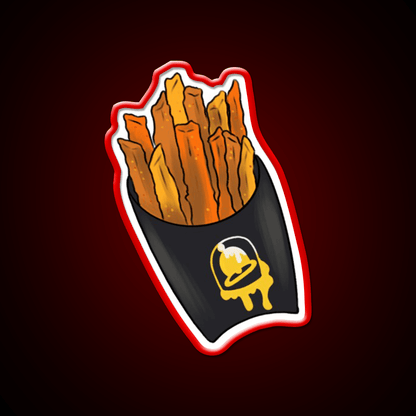 Nacho Fries Fast Food Led Neon Sign For Burger Place Wall Art Rgb Color - Shineneon