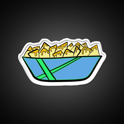 Nacho Snack Food Led Neon Sign Rgb Color - Shineneon
