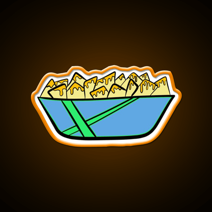Nacho Snack Food Led Neon Sign Rgb Color - Shineneon