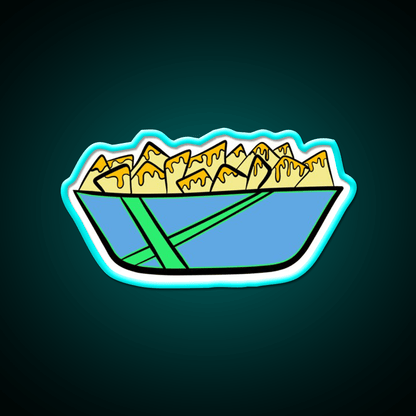 Nacho Snack Food Led Neon Sign Rgb Color - Shineneon