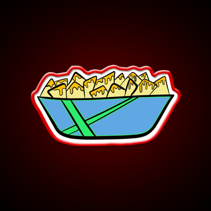 Nacho Snack Food Led Neon Sign Rgb Color - Shineneon
