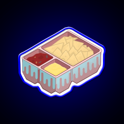 Nachos Snack Food Led Neon Sign Rgb Color - Shineneon