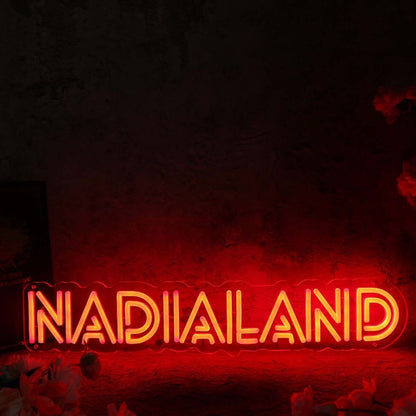 Nadialand Red Led Neon Sign - Shineneon