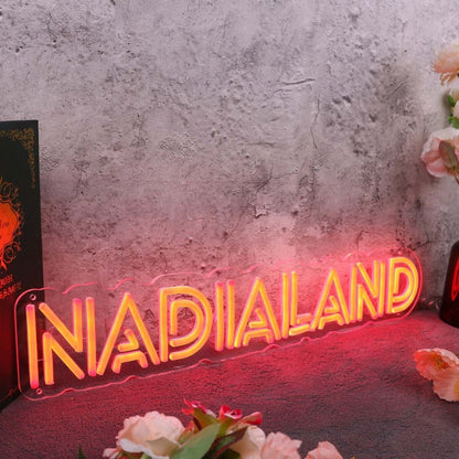 Nadialand Red Led Neon Sign - Shineneon