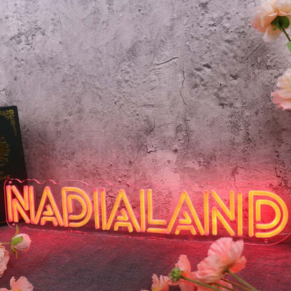 Nadialand Red Led Neon Sign - Shineneon