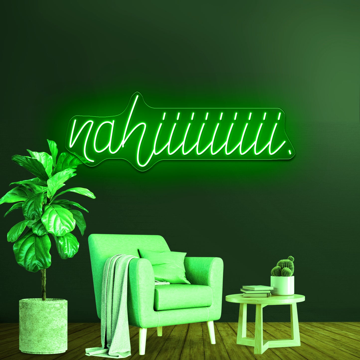 Nahiiiiii Artwork Neon Sign Led