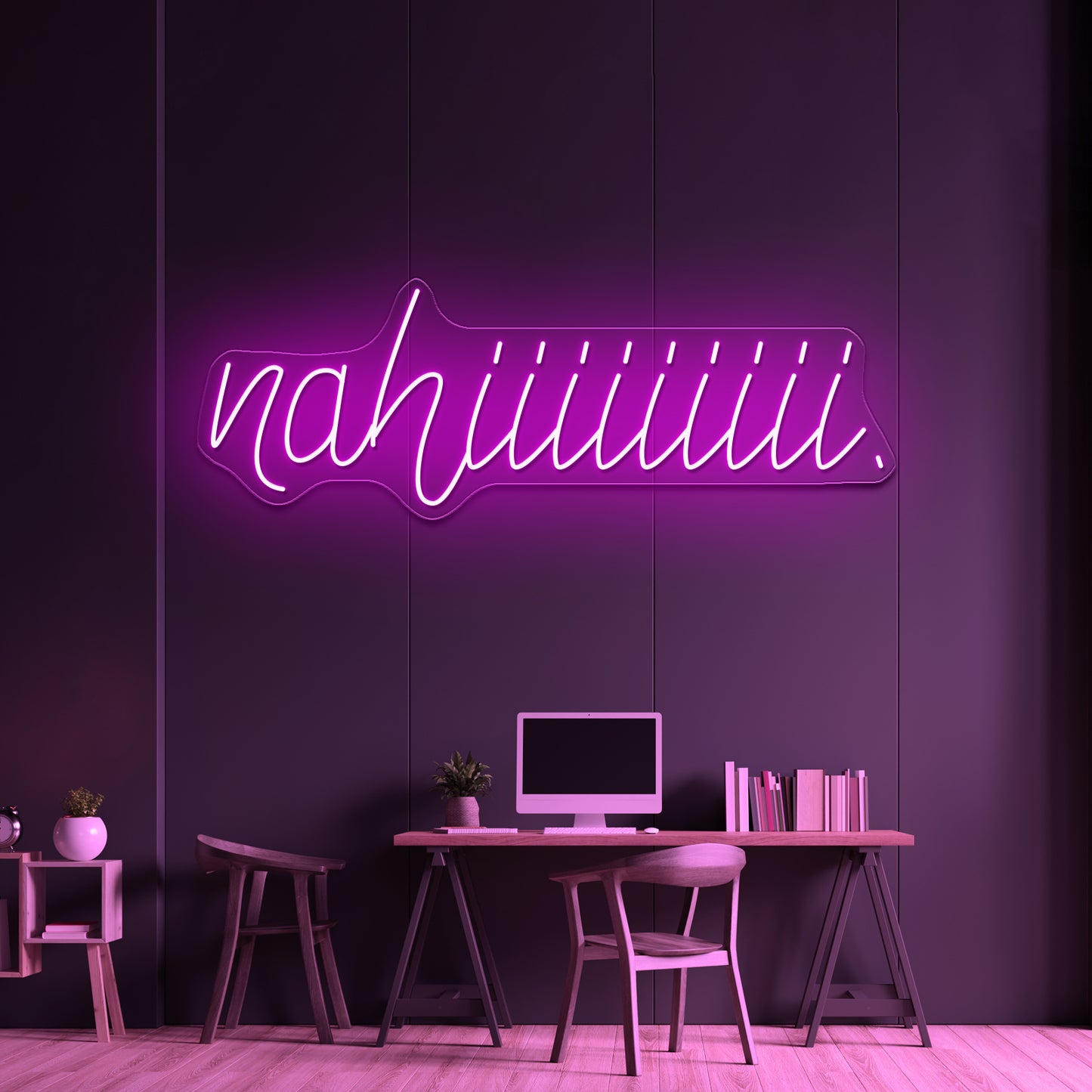 Nahiiiiii Artwork Neon Sign Led