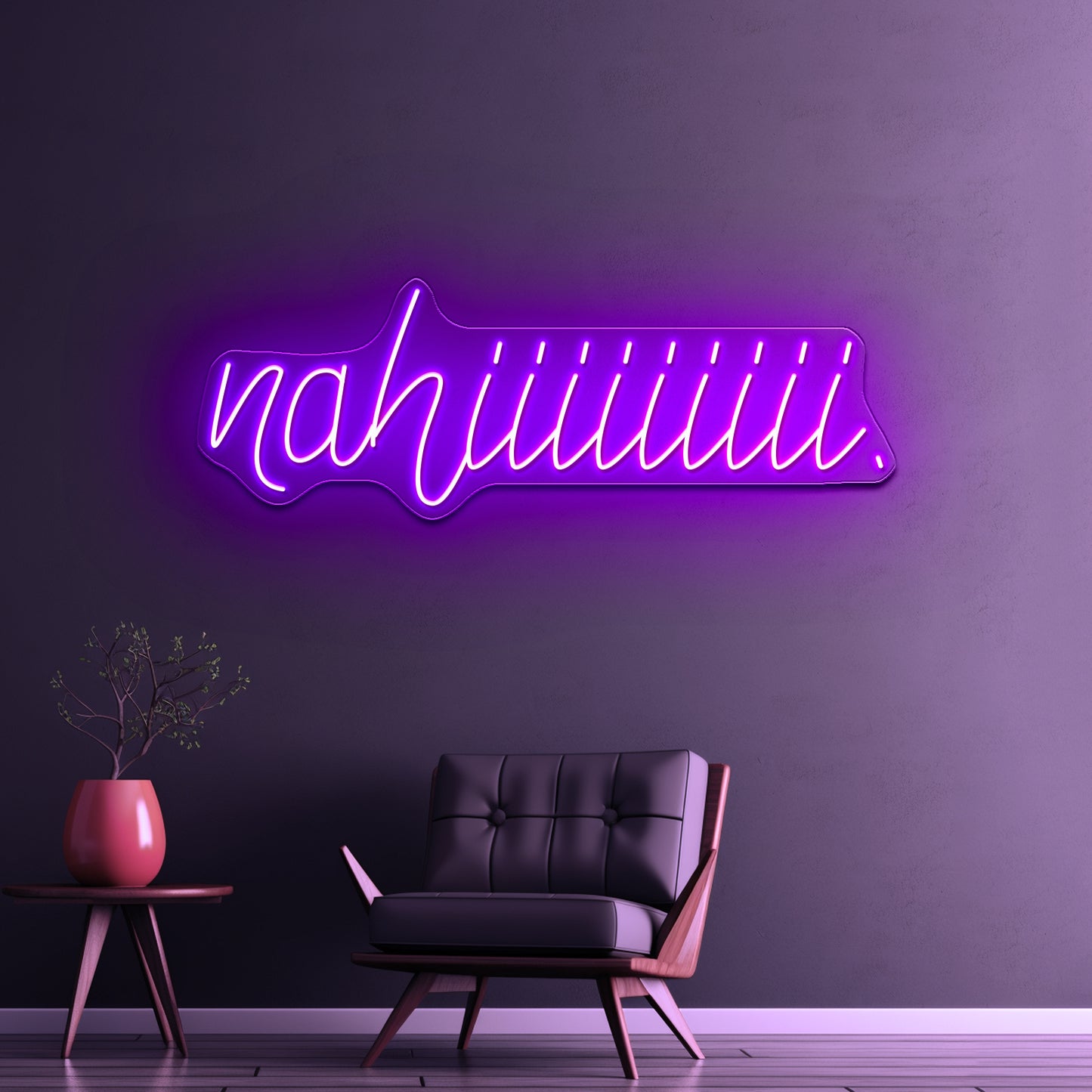 Nahiiiiii Artwork Neon Sign Led