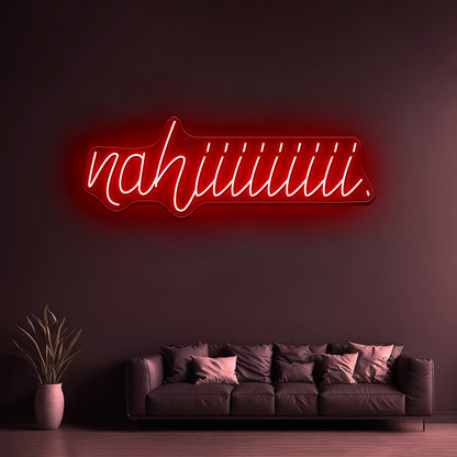 Nahiiiiii Artwork Neon Sign Led