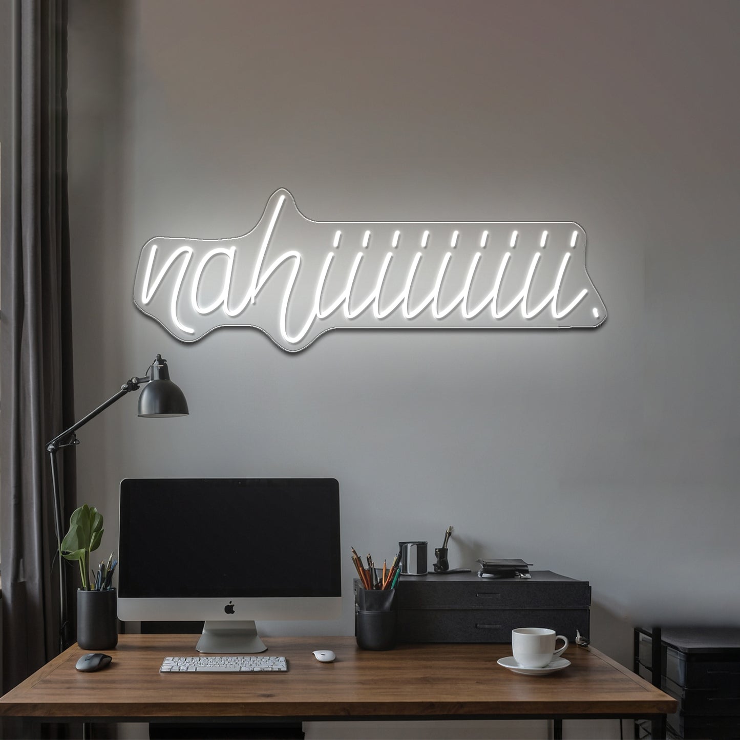 Nahiiiiii Artwork Neon Sign Led