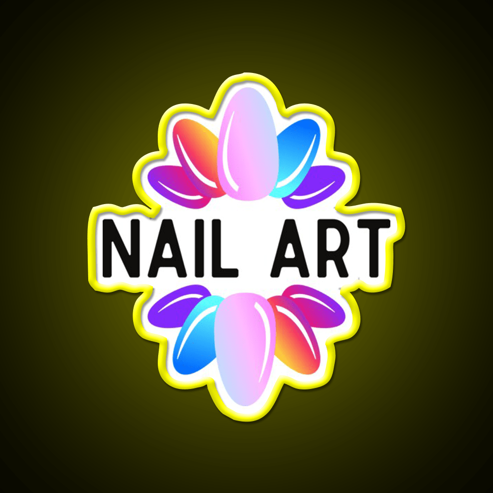 Nail Art Gift Nail Technician Nail Salon Led Neon Sign Rgb Color - Shineneon