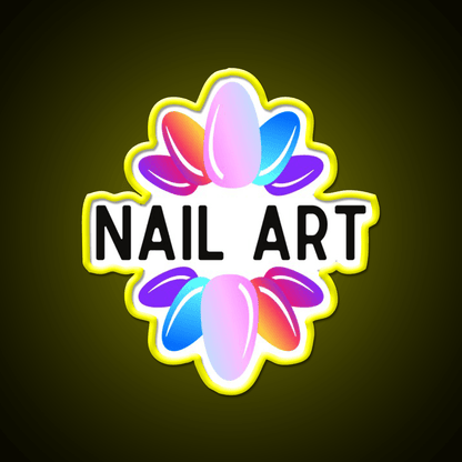 Nail Art Gift Nail Technician Nail Salon Led Neon Sign Rgb Color - Shineneon