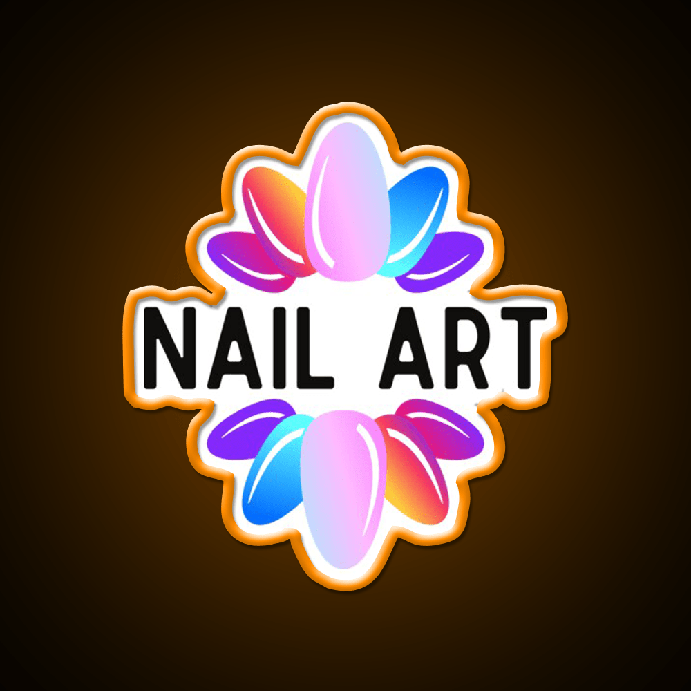Nail Art Gift Nail Technician Nail Salon Led Neon Sign Rgb Color - Shineneon